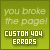  Custom 404 Pages